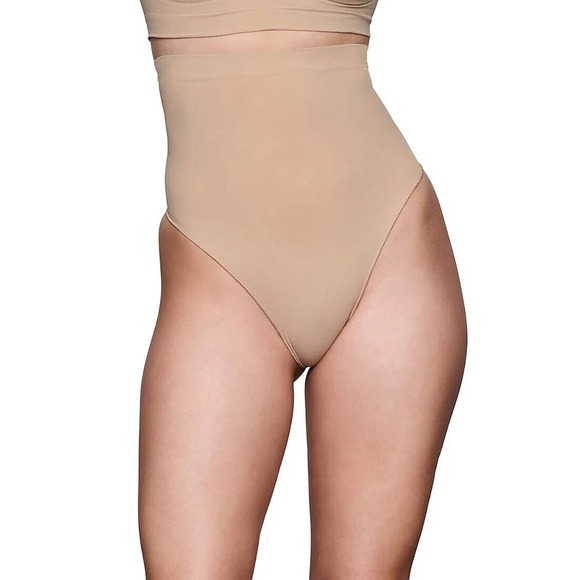 NWT Seamless Sculpt High Waist Thong in box, Clay, 3X - Picture 4 of 6